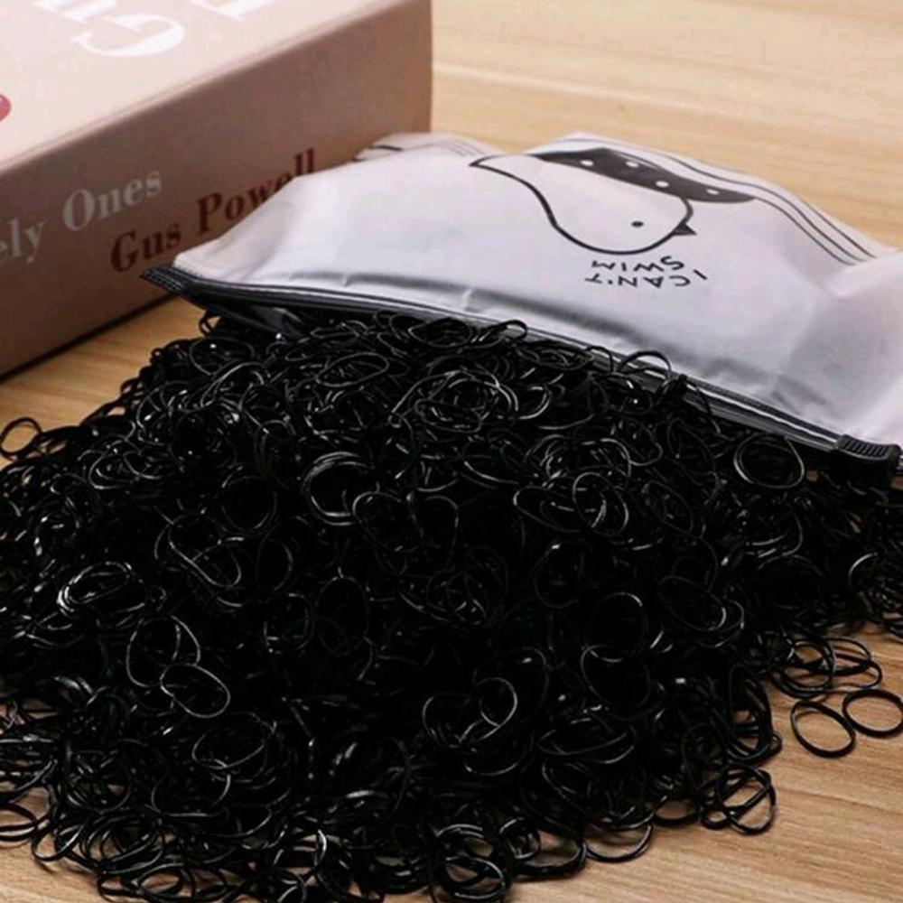 Black Hair Elastics